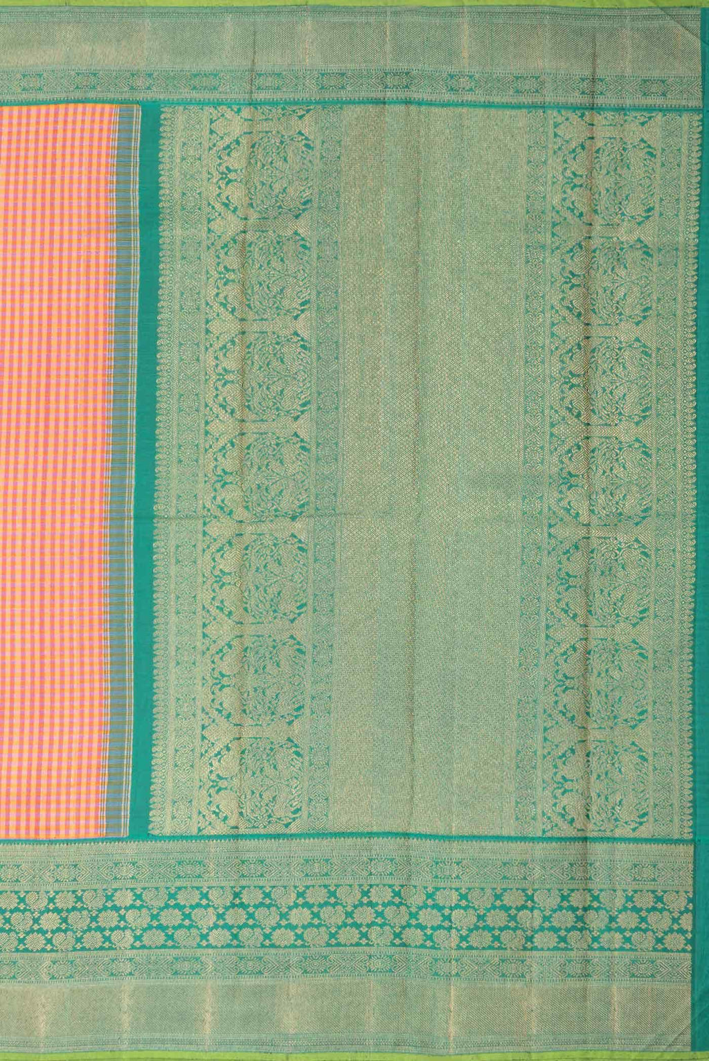 Pure Silk Pure Zari Multi Kanjivaram Saree