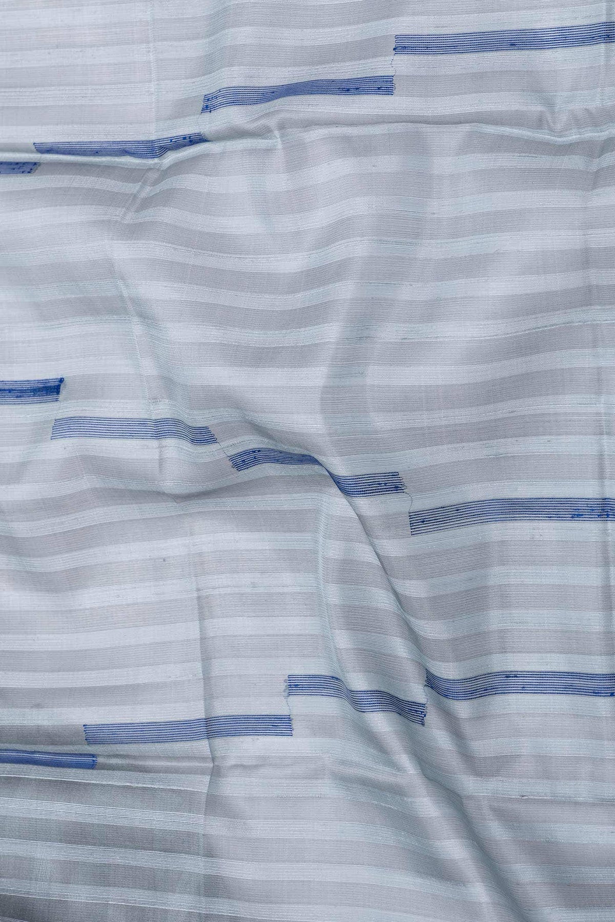Grey Dual Tone Soft Silk Saree