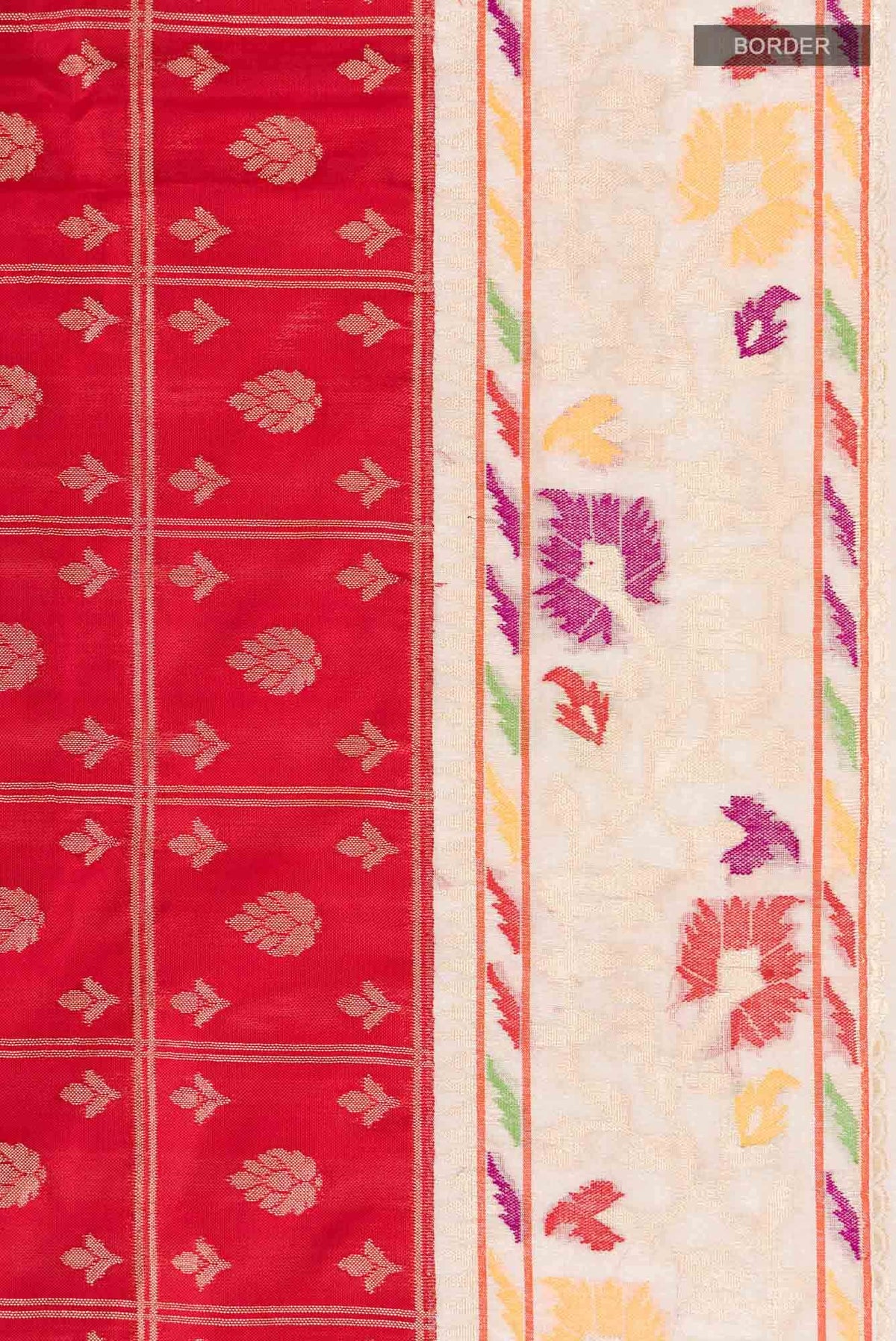 Red Banarasi Silk Saree