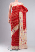 Red Banarasi Silk Saree