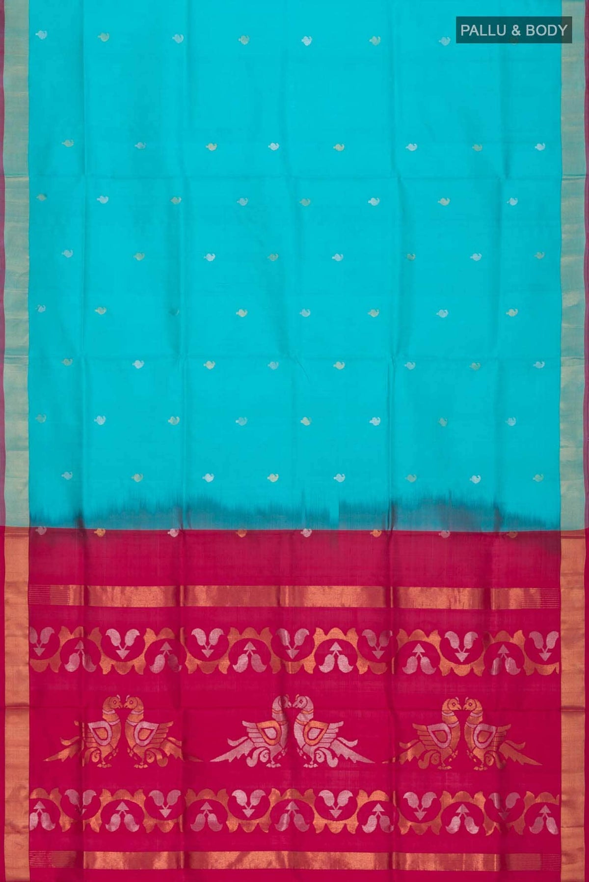 Blue Uppada Silk Saree