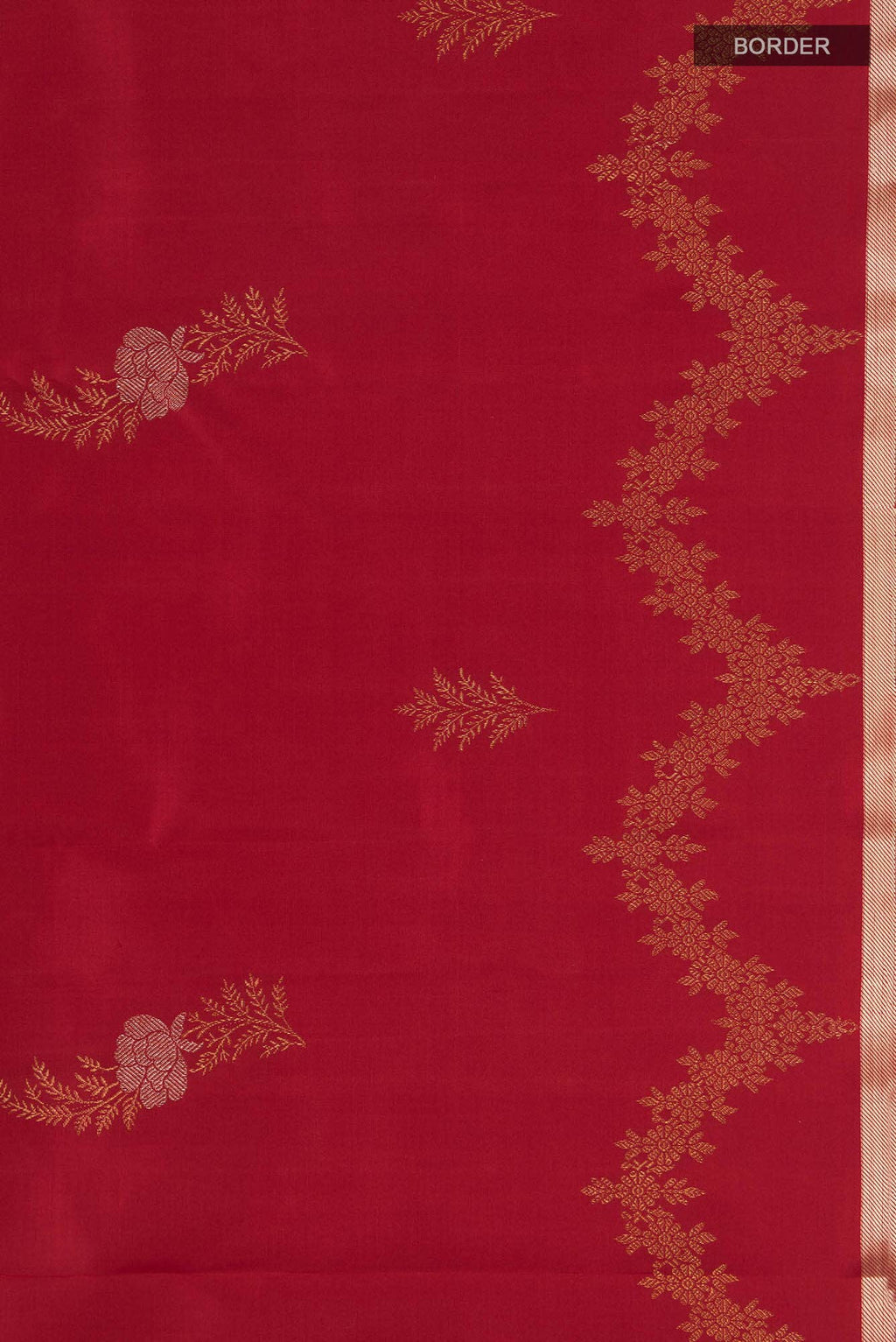 Red Kanchipuram Silk Saree