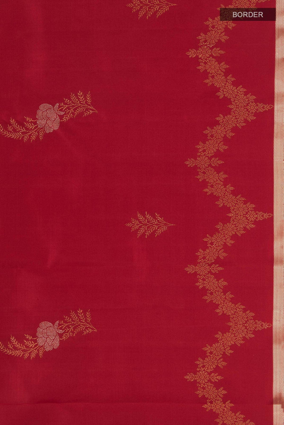 Red Kanchipuram Silk Saree