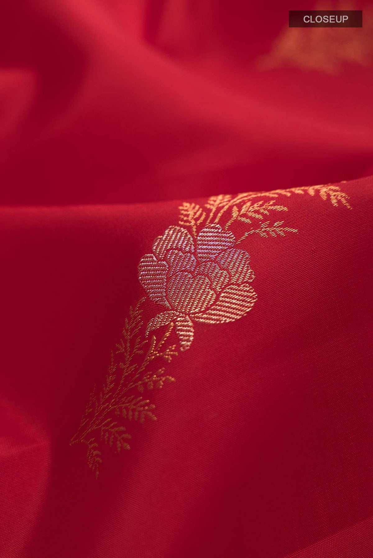 Red Kanchipuram Silk Saree