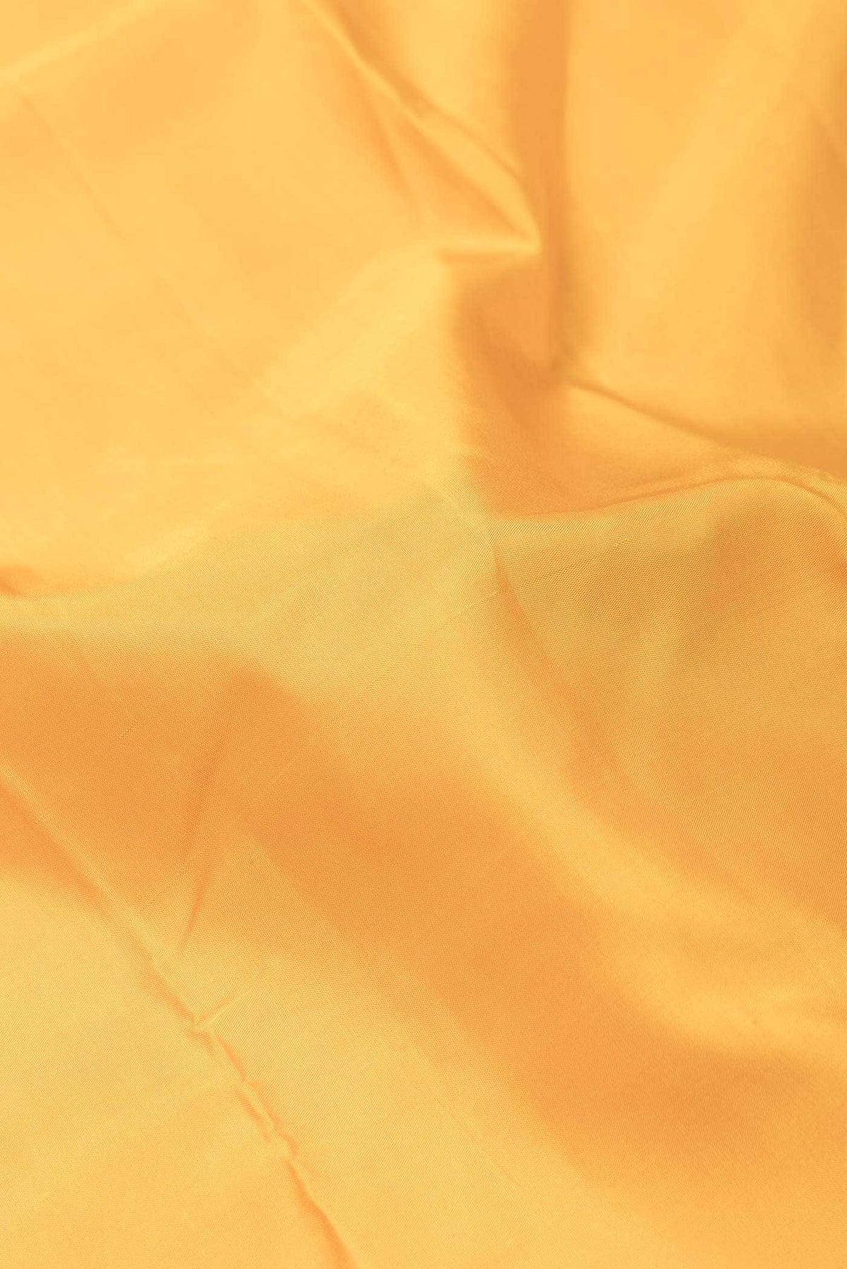 Pure Silk Pure Zari Mustard Kanchipuram Saree