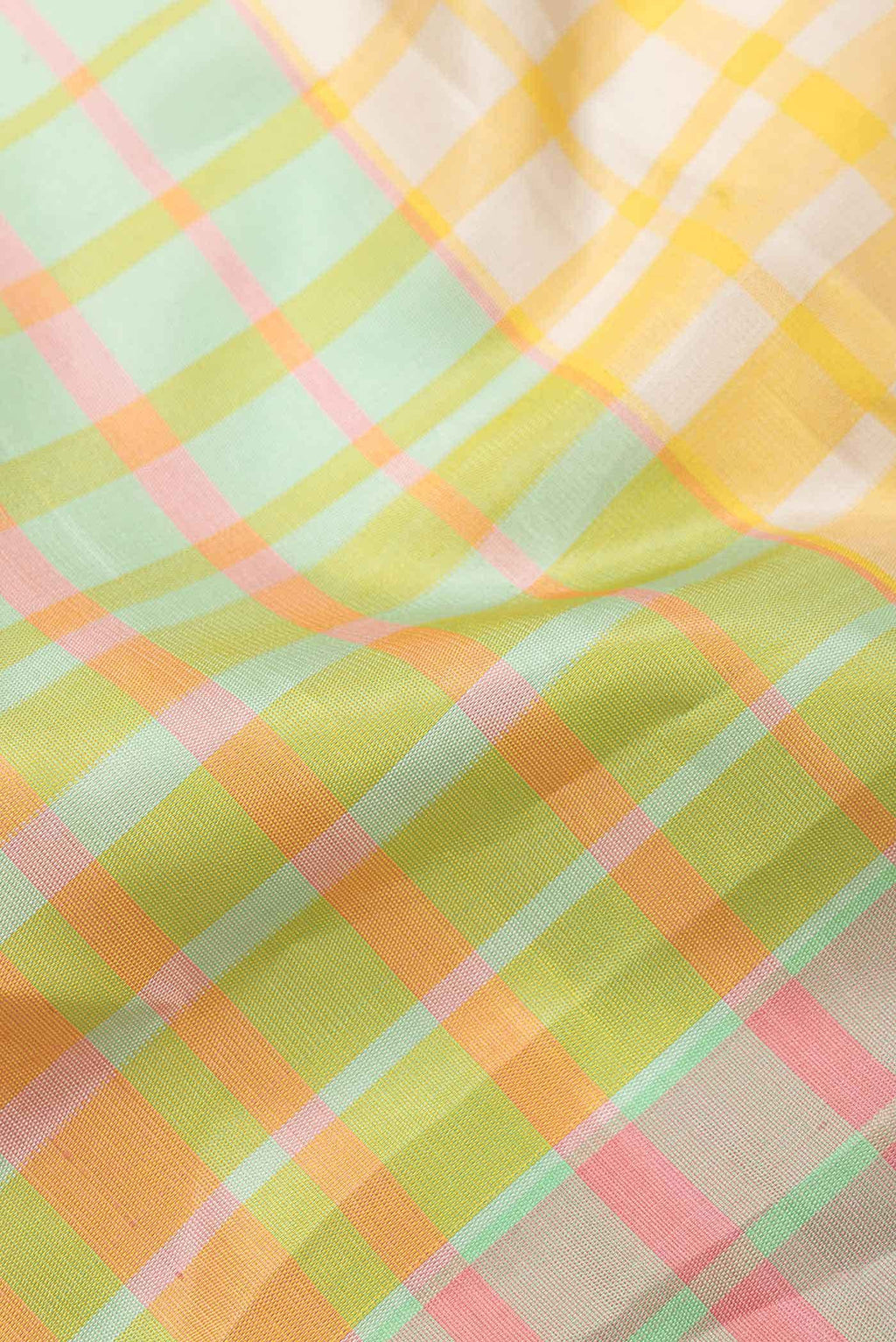 Pure Silk Pure Zari Multi Kanjivaram Saree