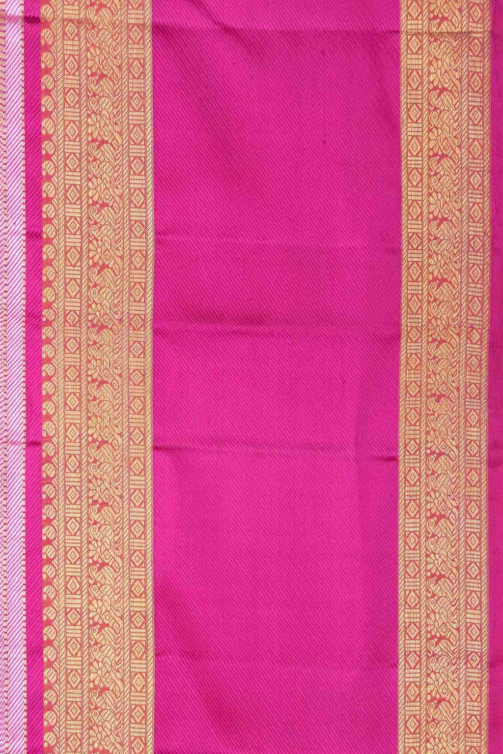 Pure Silk Pure Zari Sea Green Kanjivaram Saree