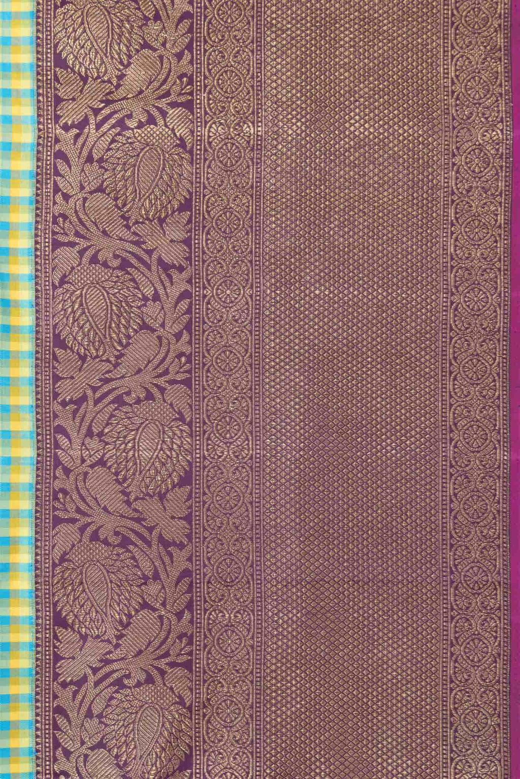 Pure Silk Pure Zari Multi Kanjivaram Saree