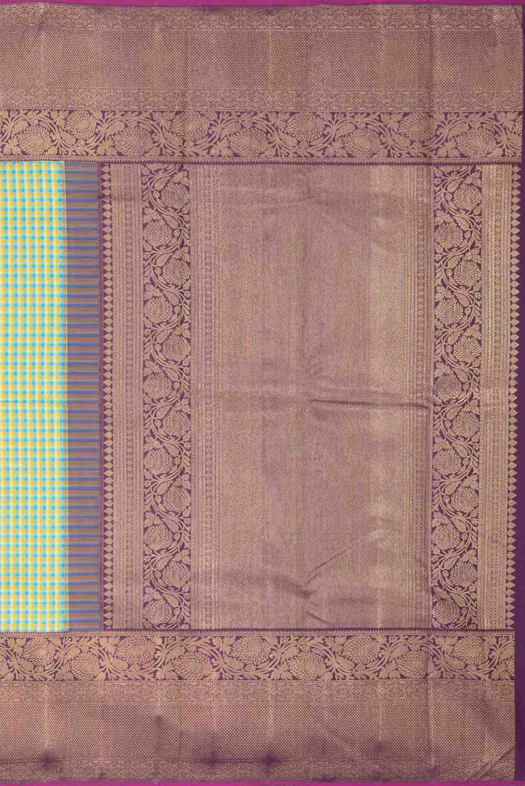 Pure Silk Pure Zari Multi Kanjivaram Saree
