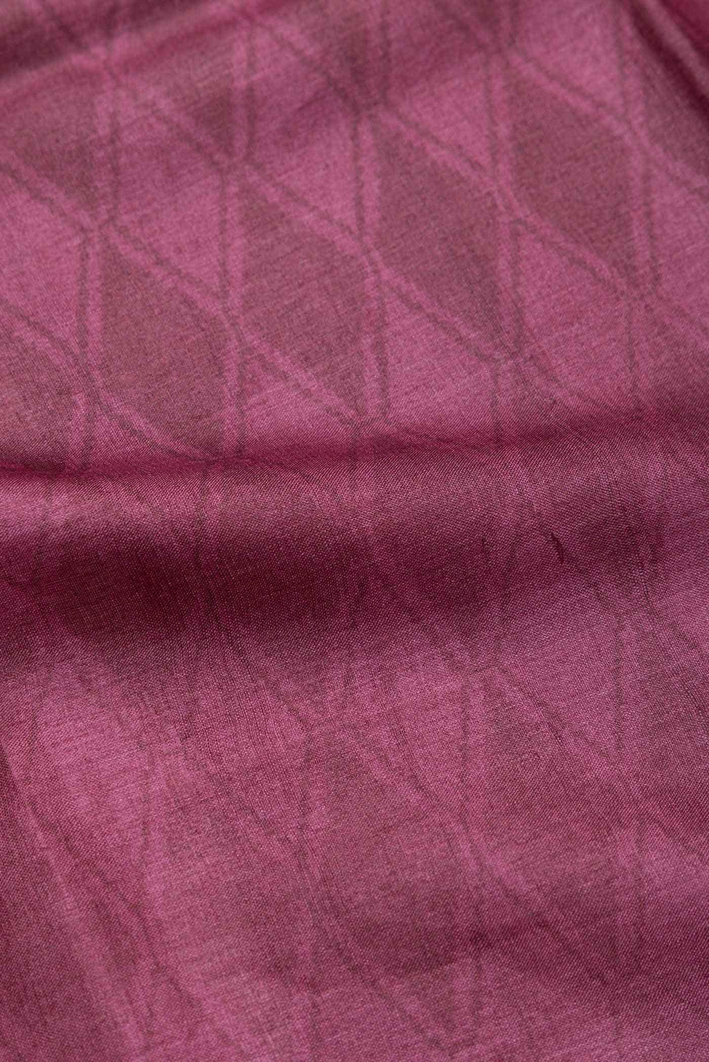 Purple Tussar Silk Saree