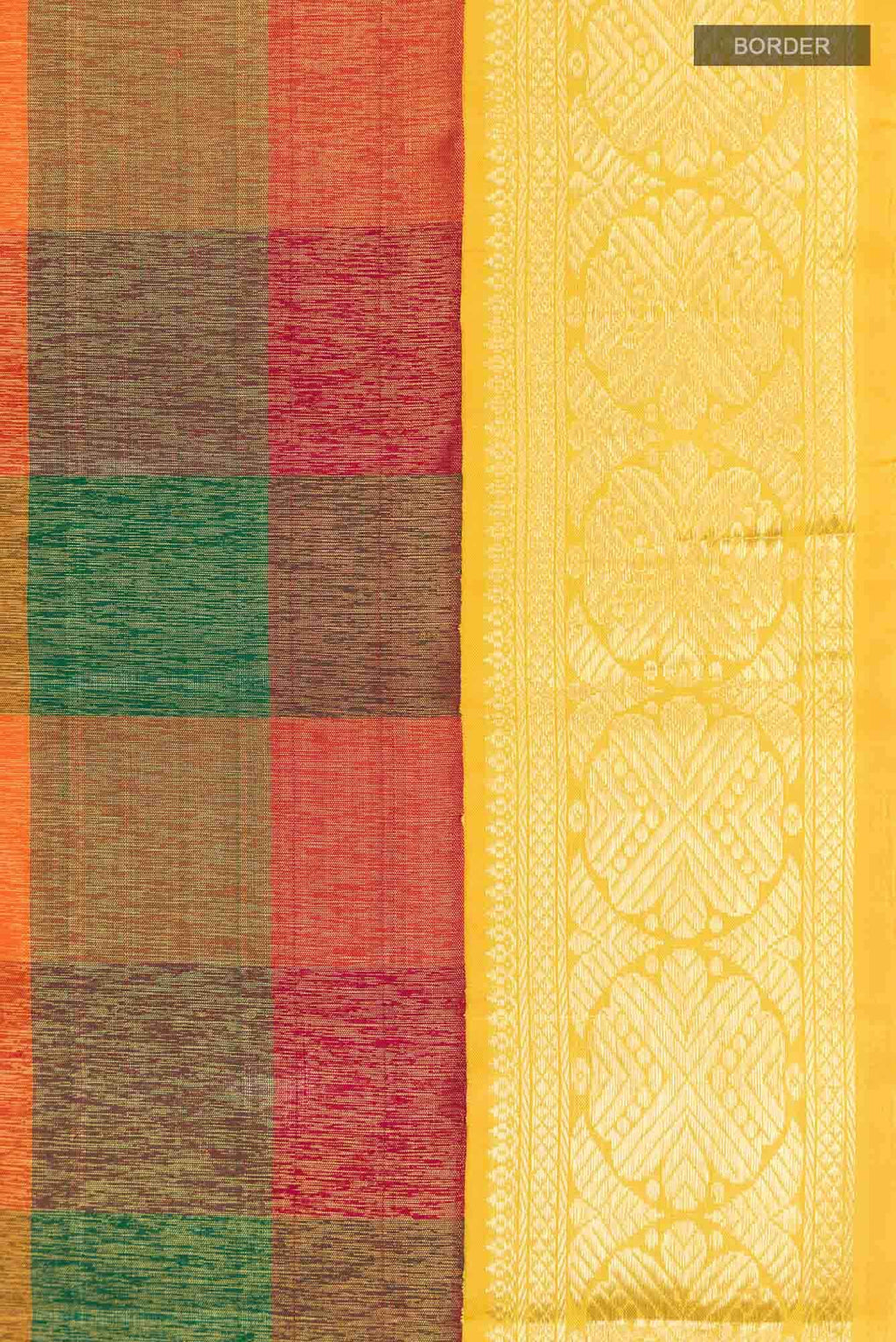 Multi Kanjivaram Silk Saree