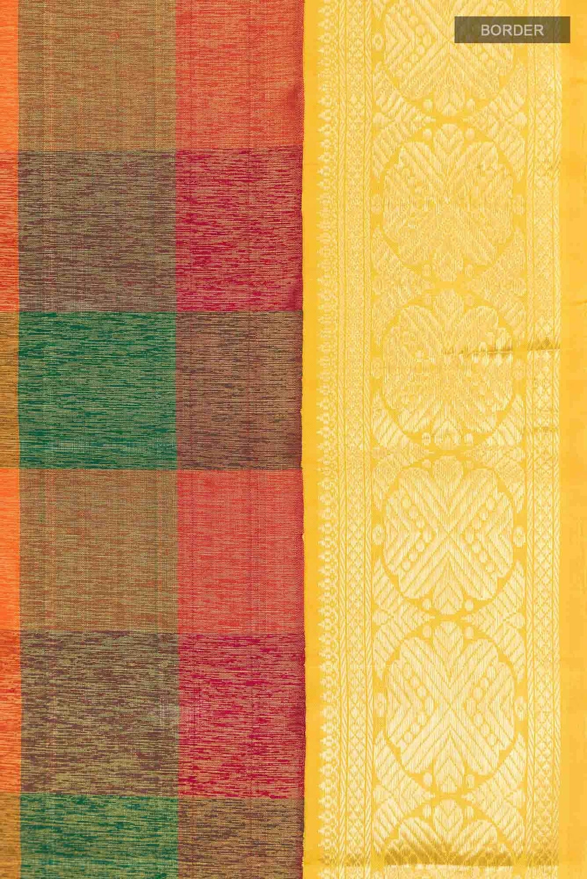 Multi Kanjivaram Silk Saree