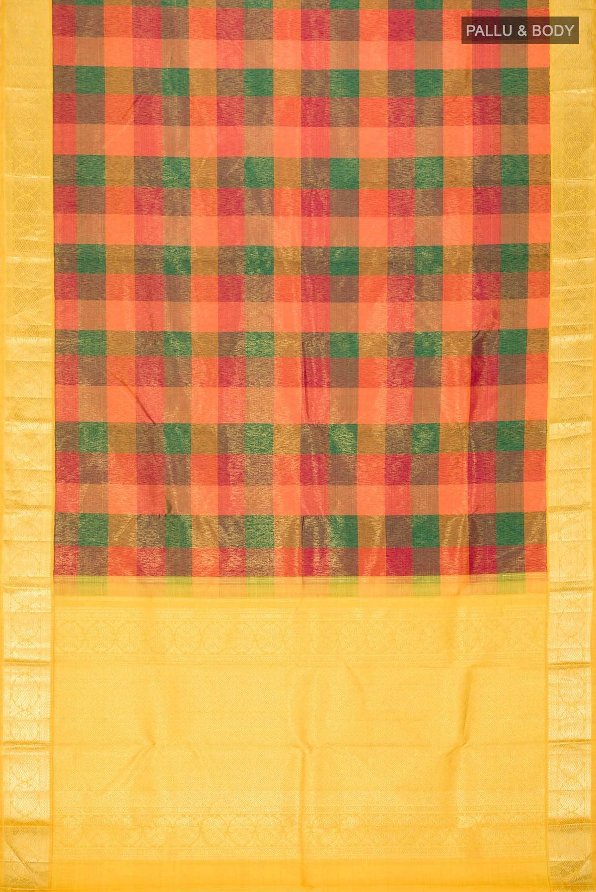 Multi Kanjivaram Silk Saree