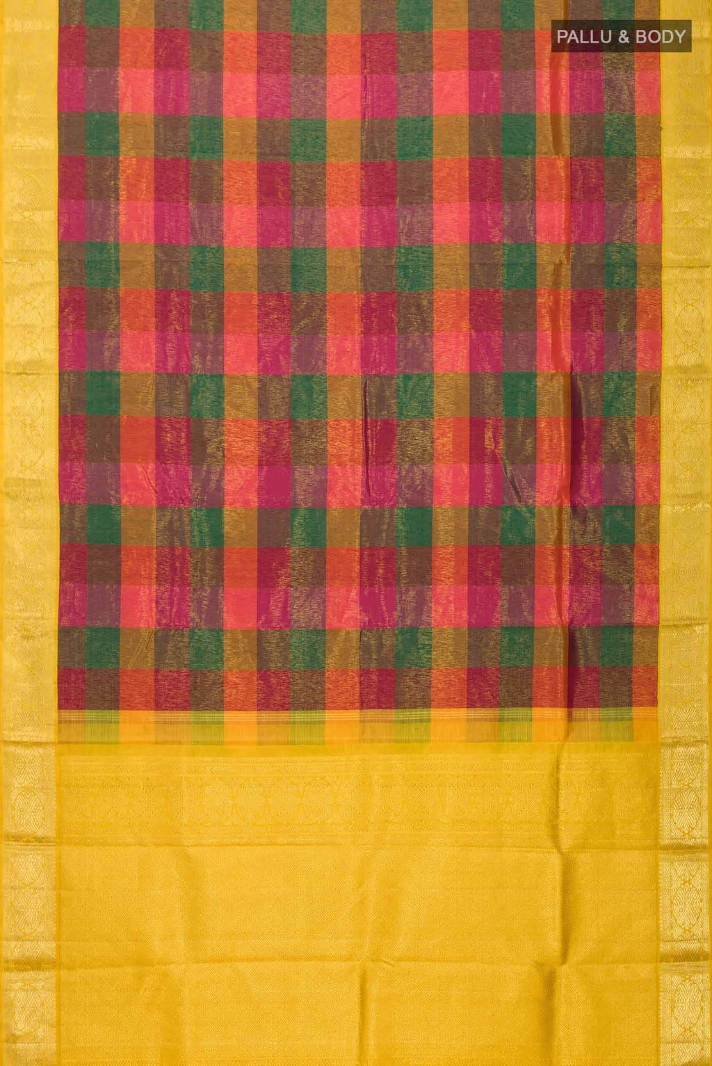 Multi Kanjivaram Silk Saree