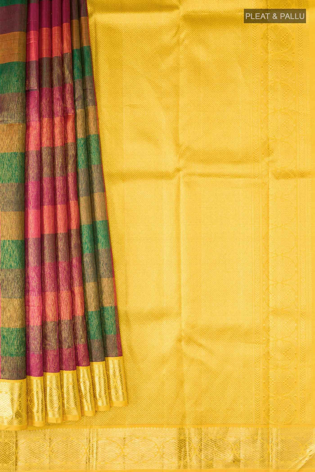 Multi Kanjivaram Silk Saree