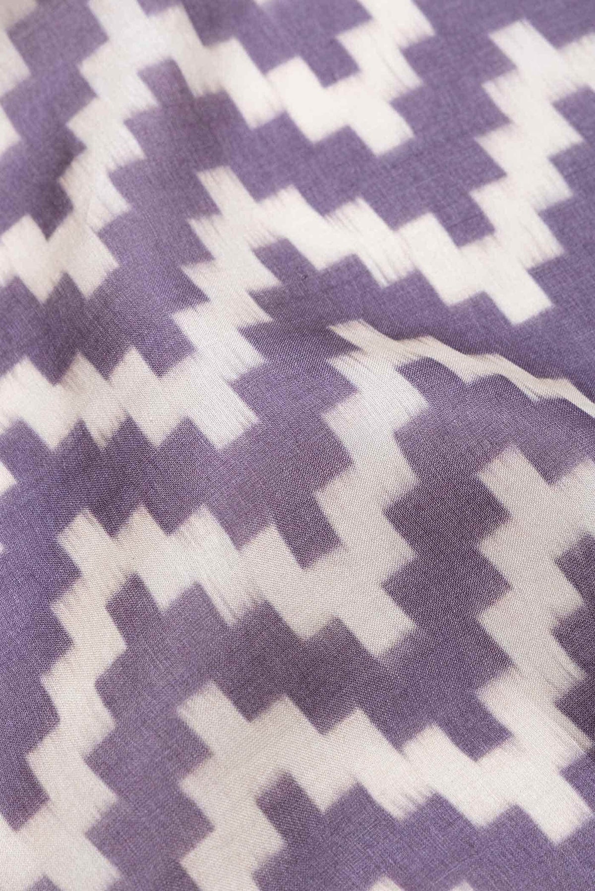 Lavender Tussar Silk Saree