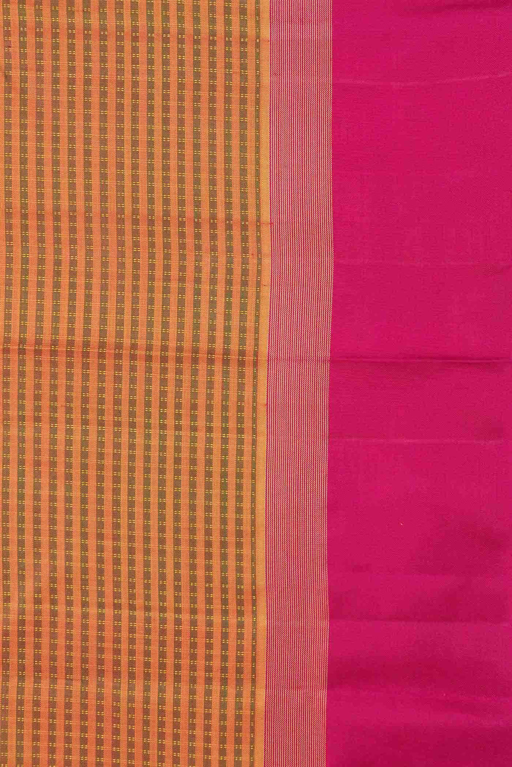 Pure Silk Pure Zari Multi Color Kanjivaram Saree