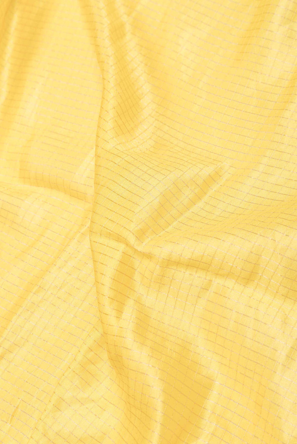 Yellow Dual Tone Tussar Silk Saree
