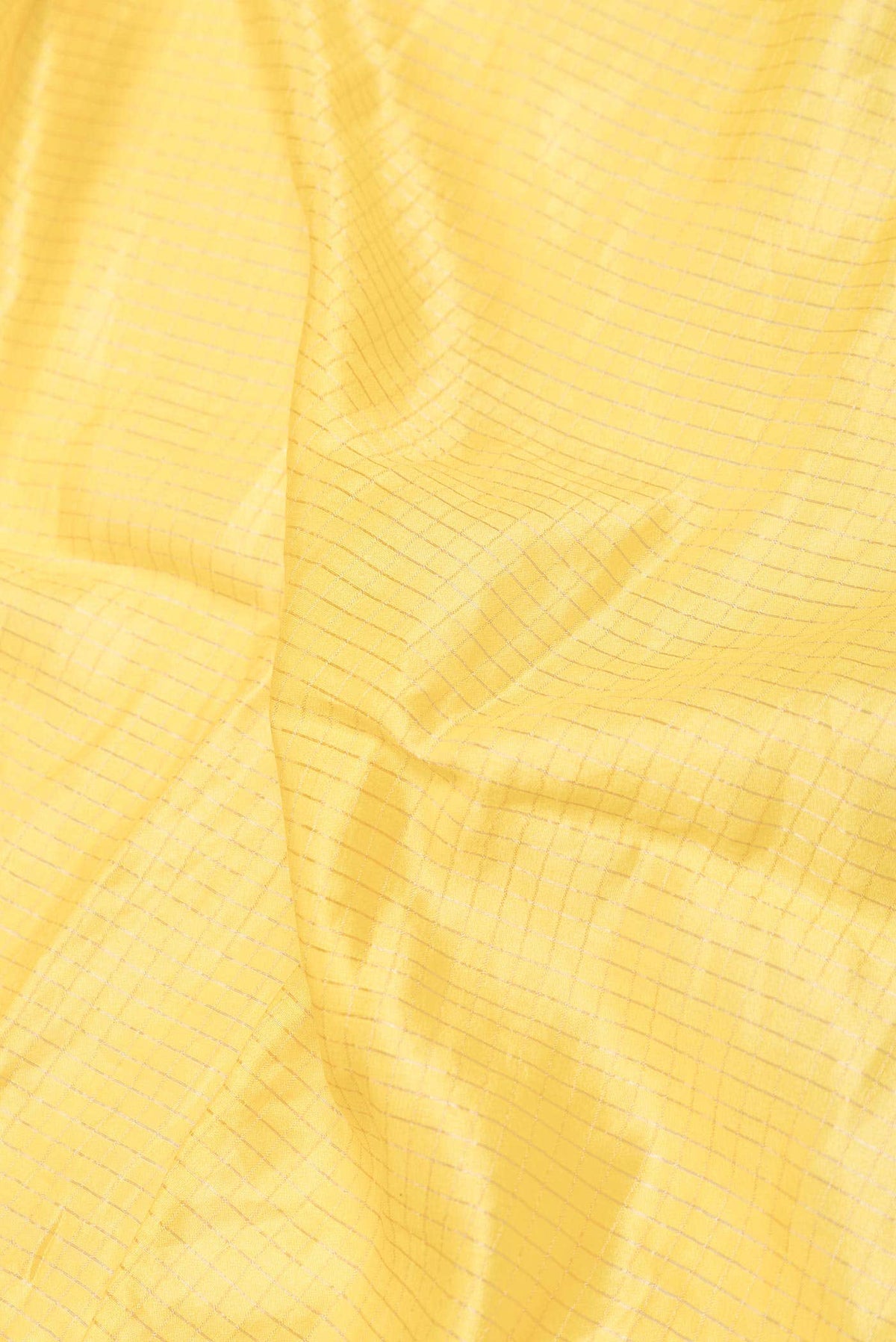 Yellow Dual Tone Tussar Silk Saree
