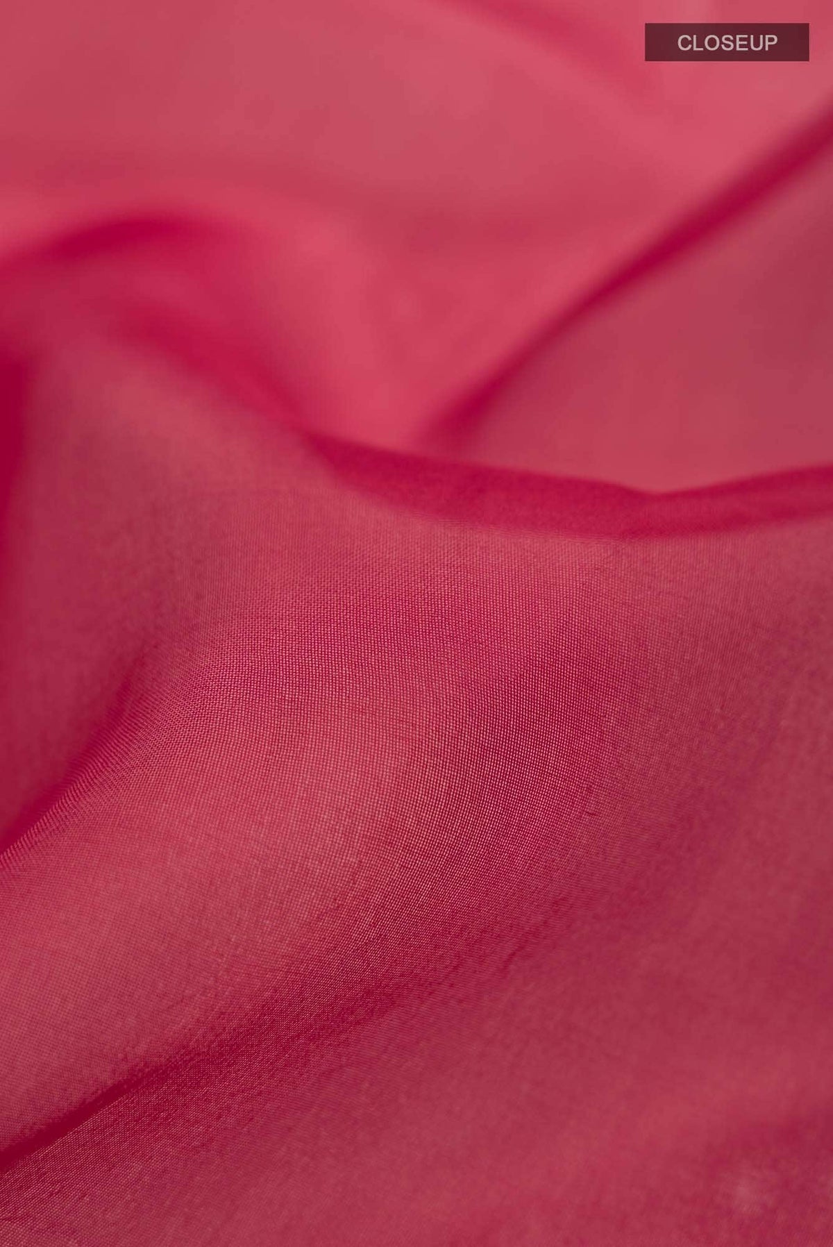Maroon Organza Silk Saree