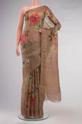 Beige Kota Silk Saree