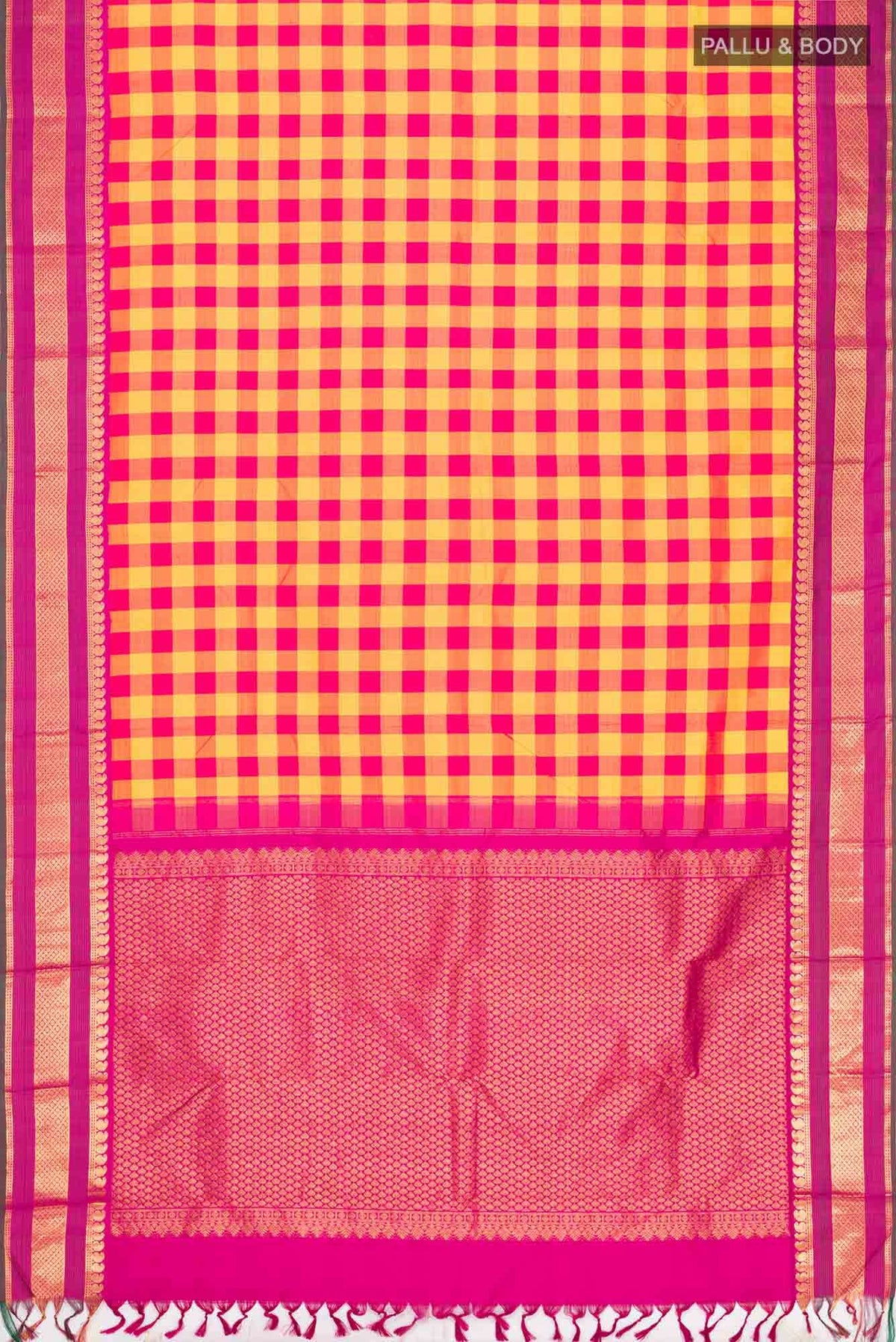 Multi Kanjivaram Silk Saree