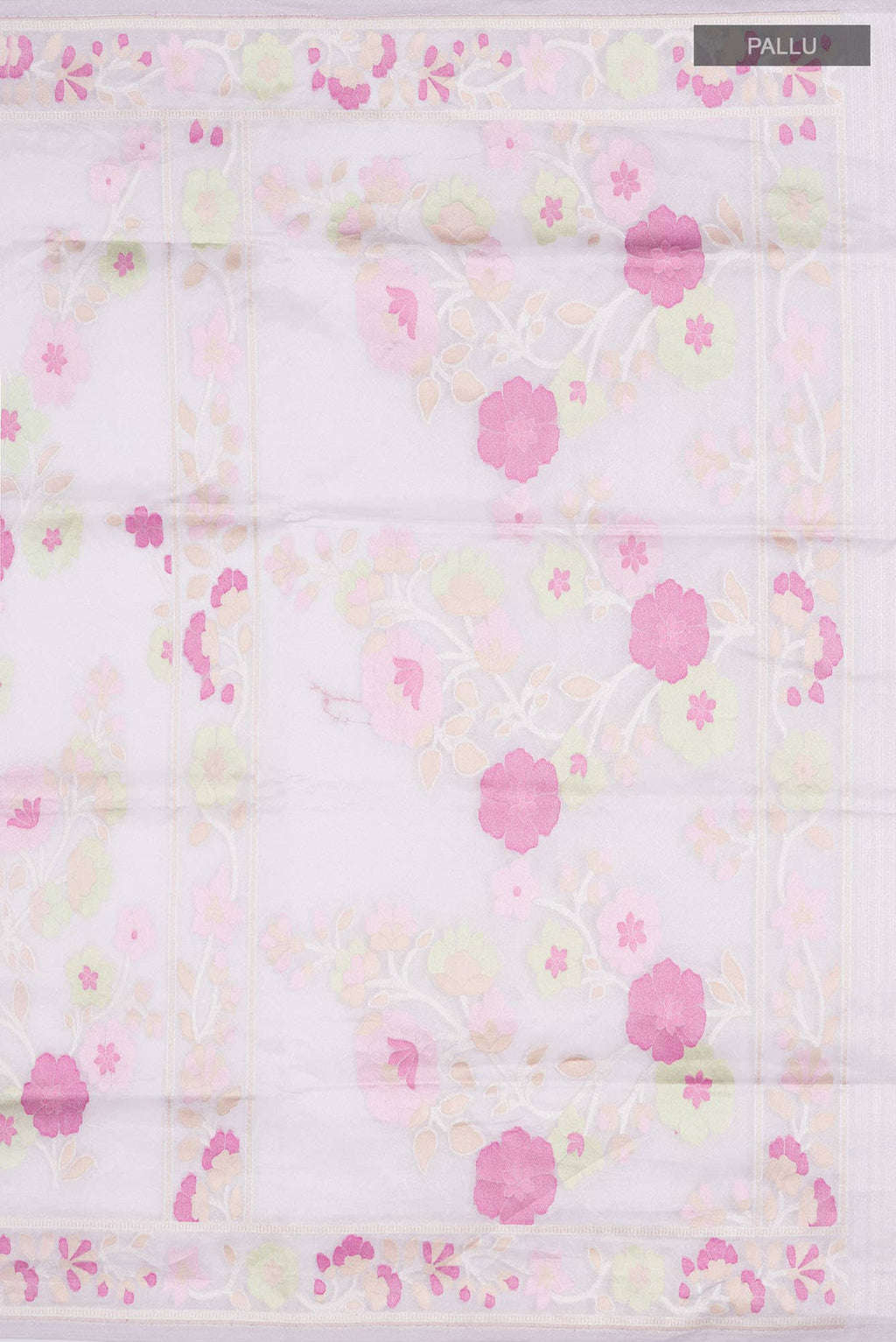 Lilac Banarasi Tissue Silk Saree