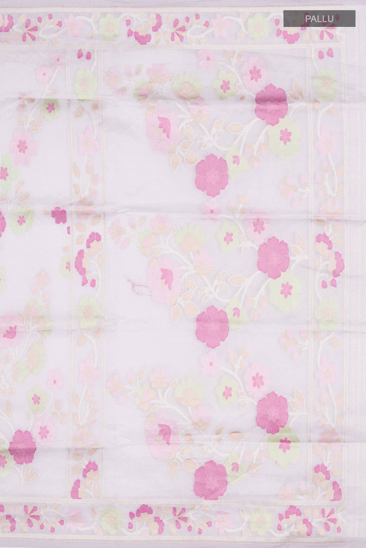 Lilac Banarasi Tissue Silk Saree