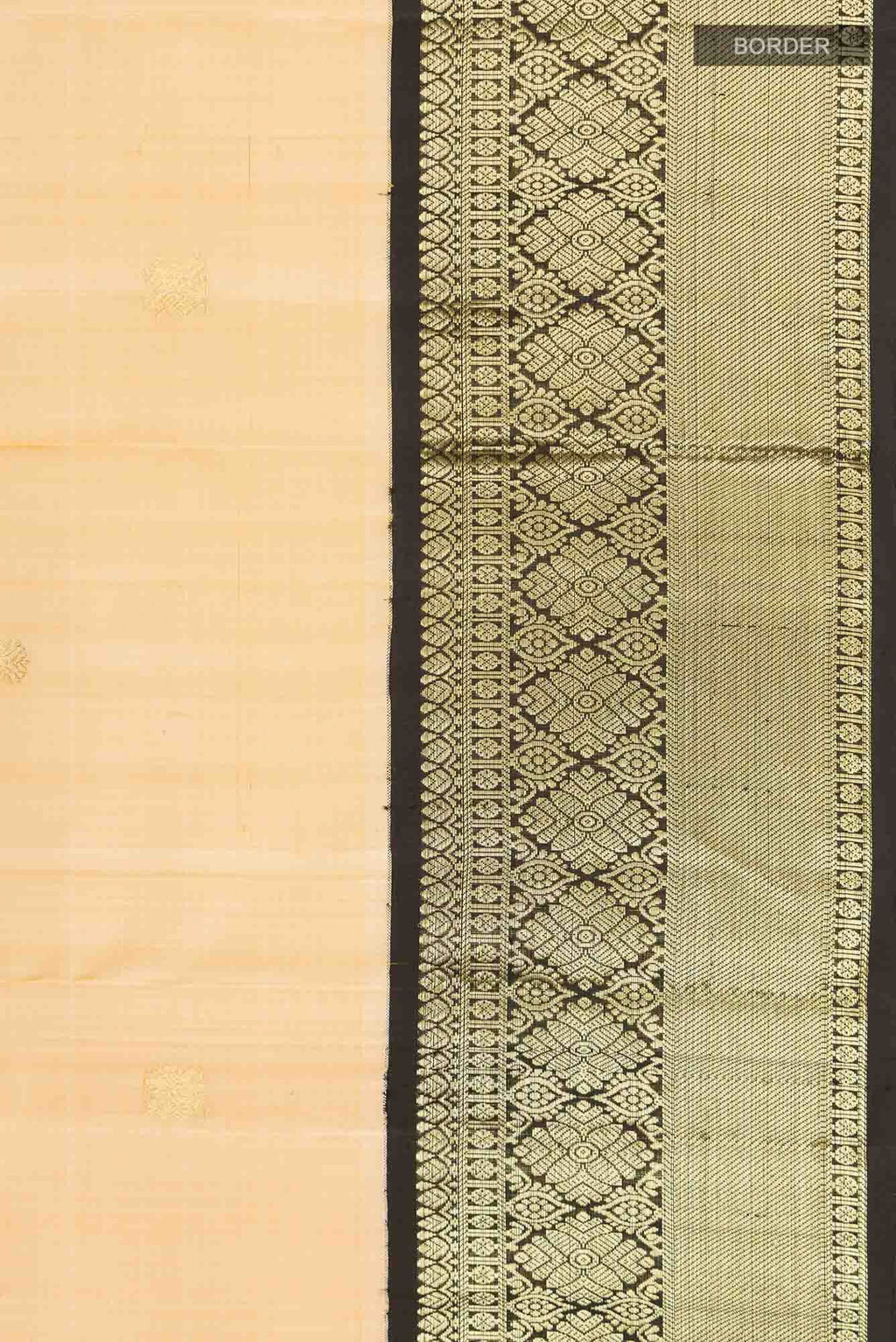 Sandal Kanjivaram Silk Saree