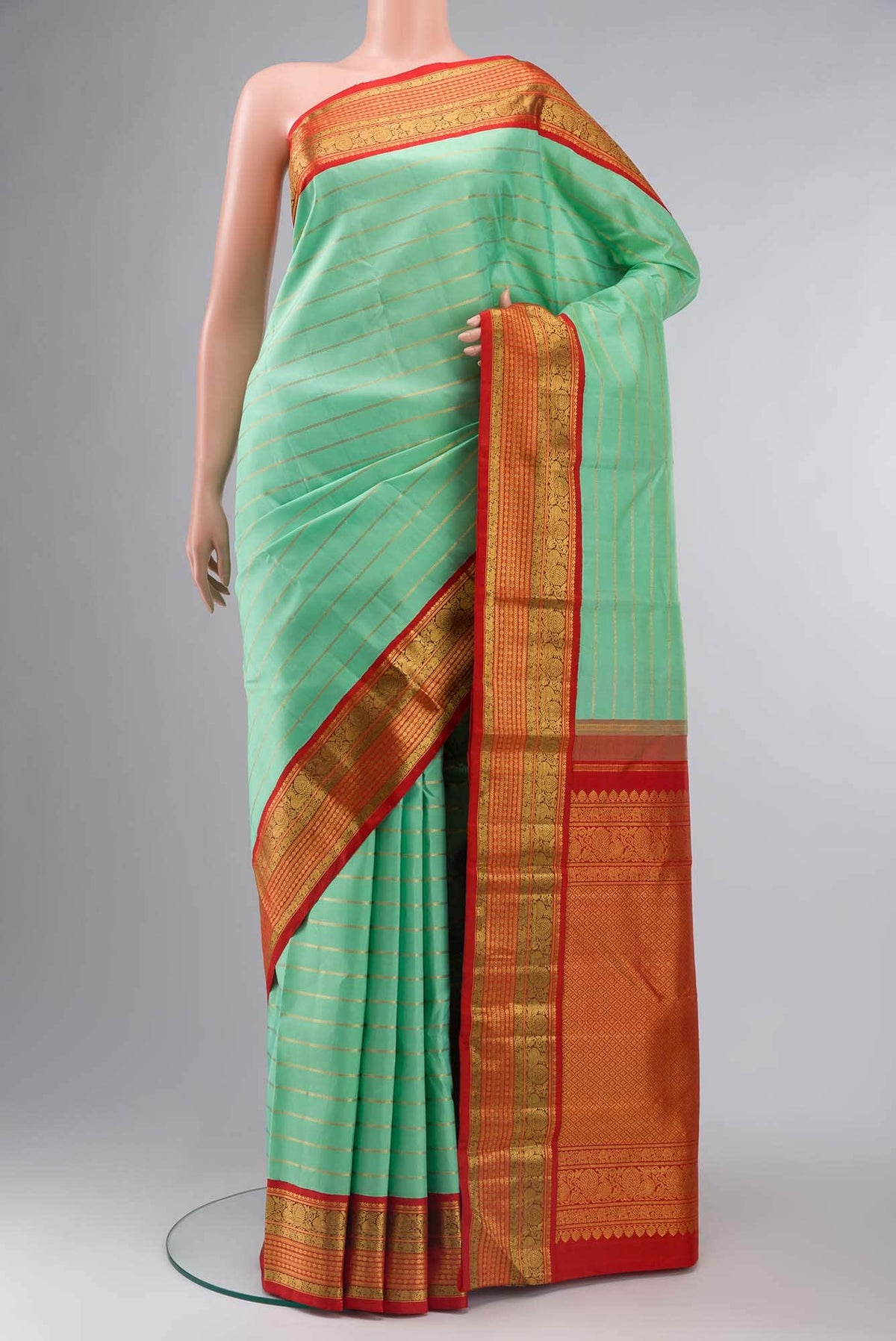 Green Kanjivaram Silk Saree