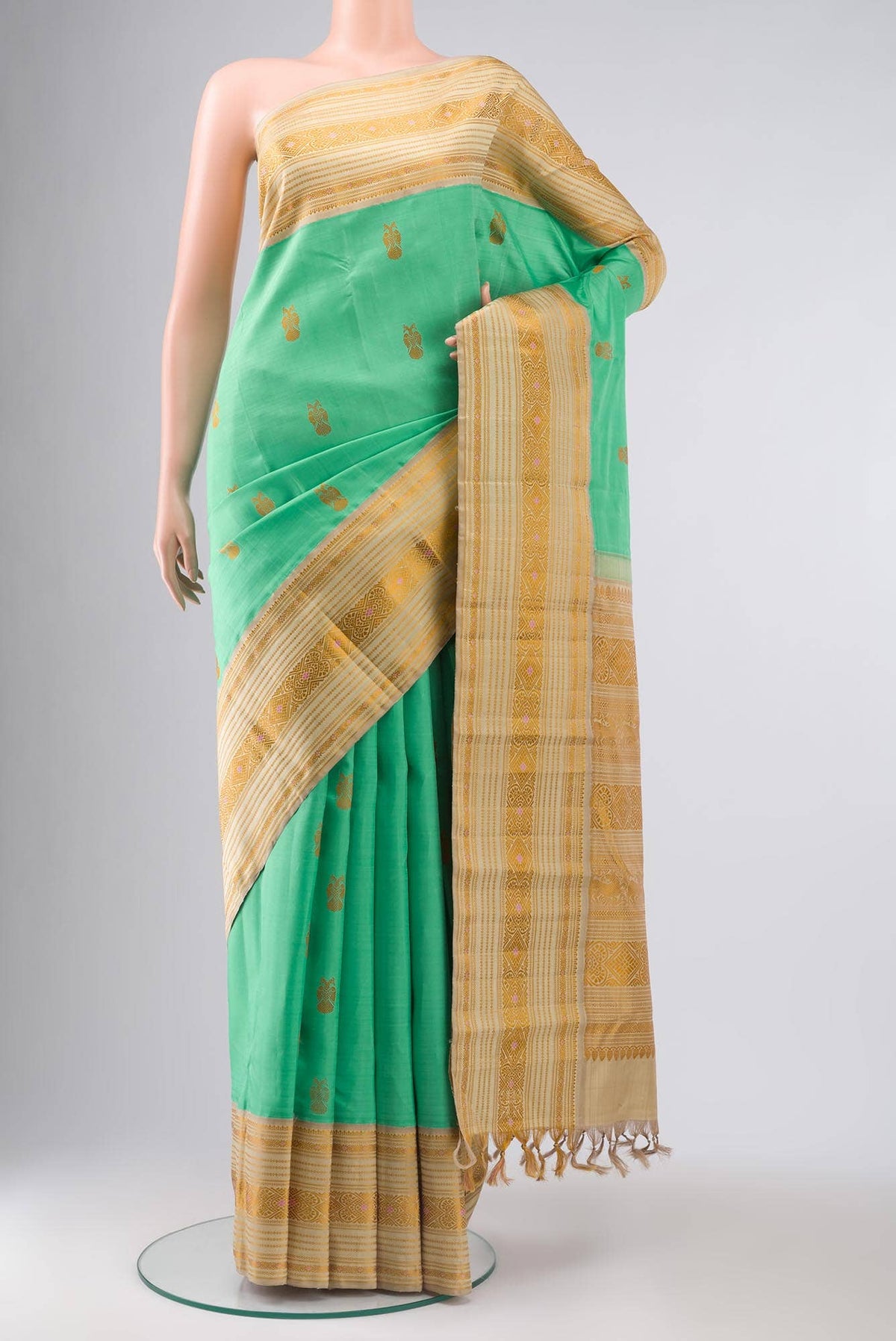 Green Kanjivaram Silk Saree