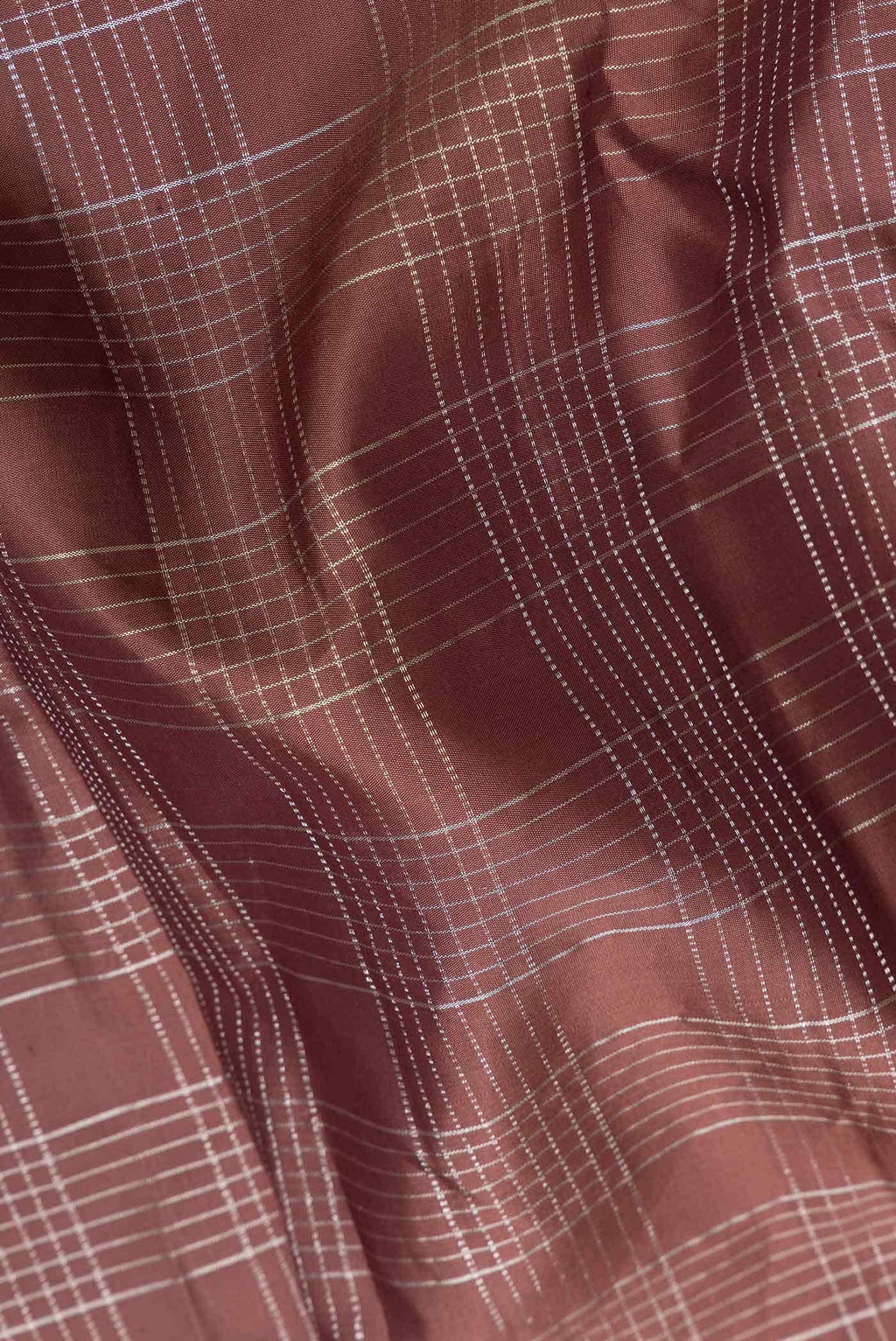 Pure Silk Pure Zari Brown Kanjivaram Saree