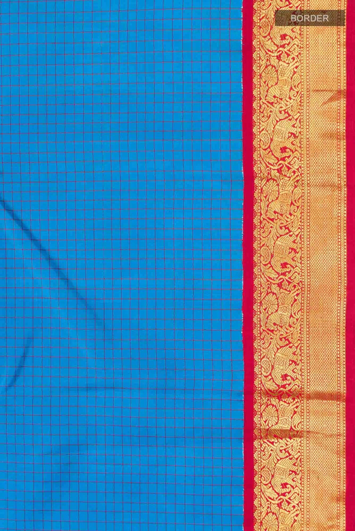 Blue Kanjivaram Silk Saree