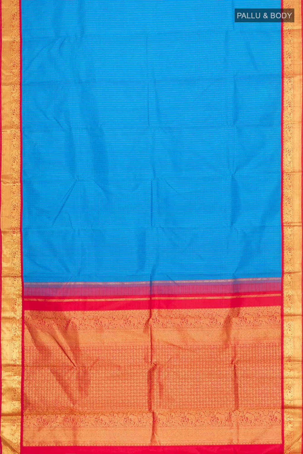 Blue Kanjivaram Silk Saree