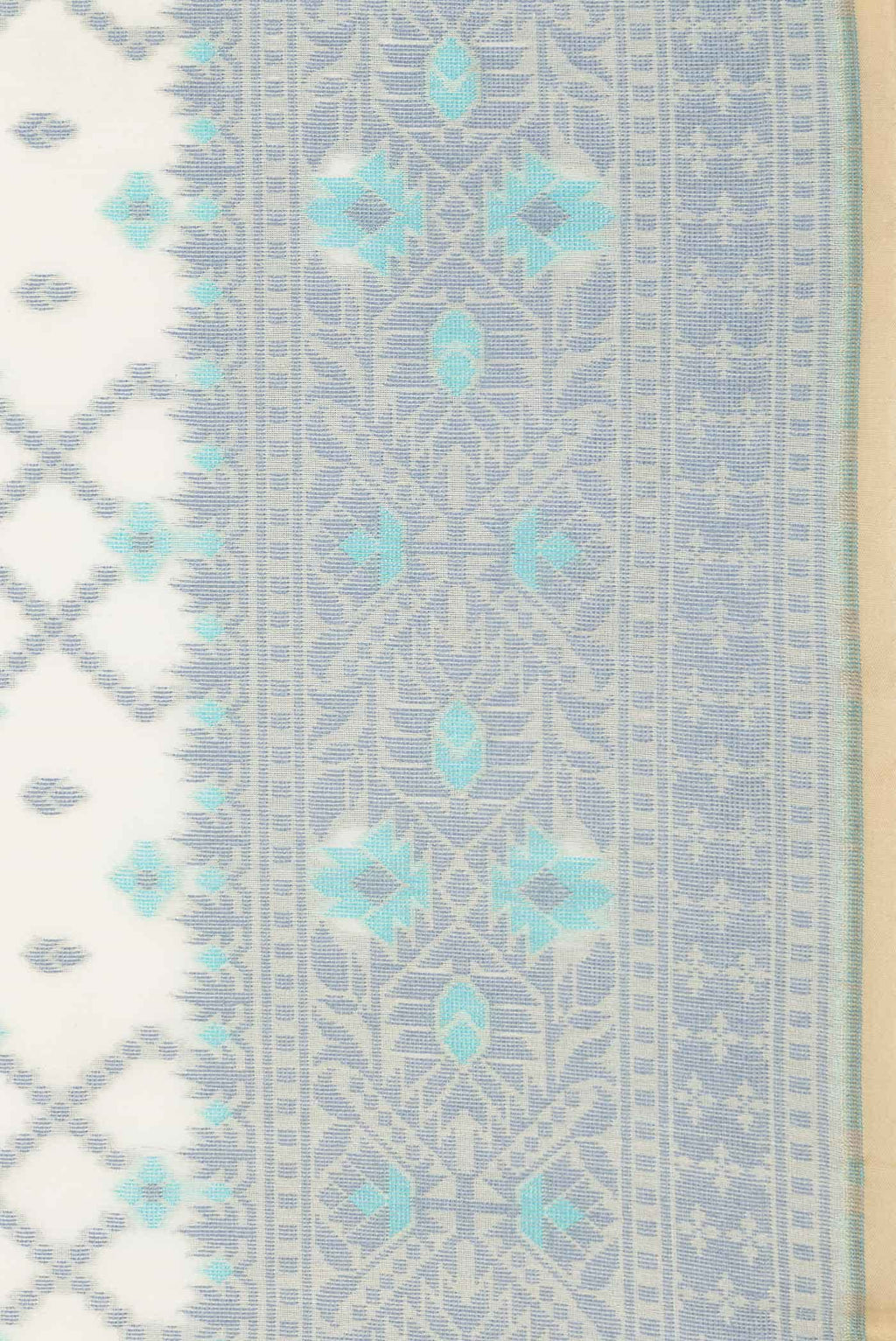 Sandal Dual Tone Chanderi Silk Saree
