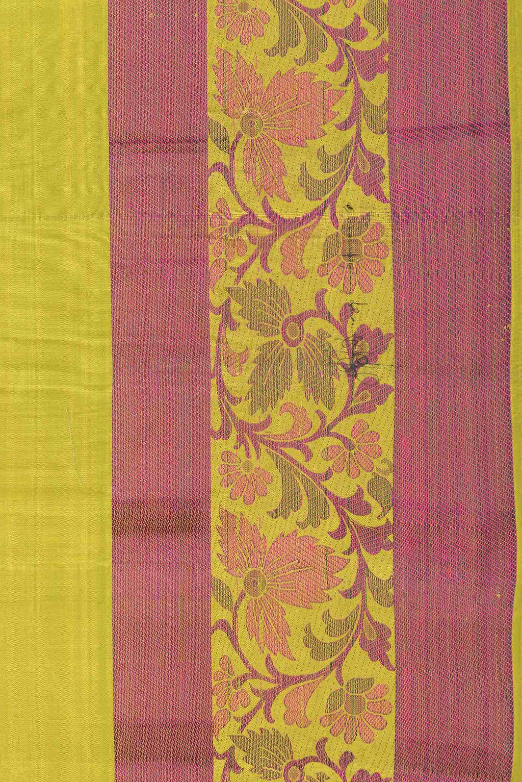 Green Dual Tone Kanjivaram Silk Saree