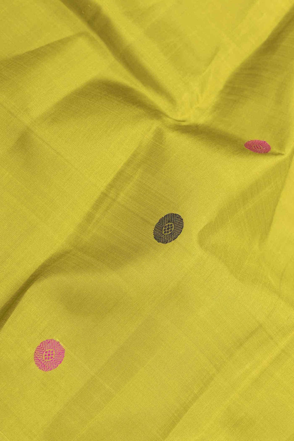 Green Dual Tone Kanjivaram Silk Saree