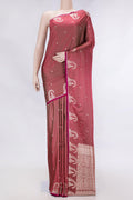 Mauve Dual Tone Blended Banarasi Silk Saree