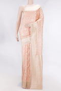 Pink Dual Tone Blended Banarasi Silk Saree