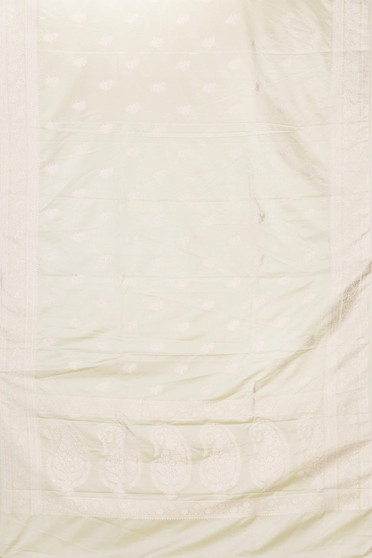 Dark Beige Dual Tone Blended Banarasi Silk Saree