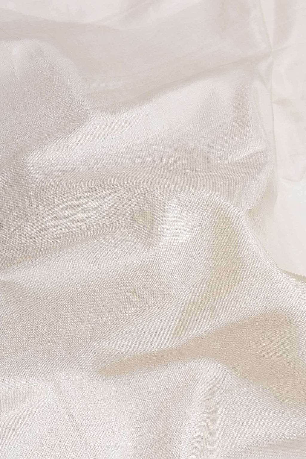 Off White Gadwal Silk Saree