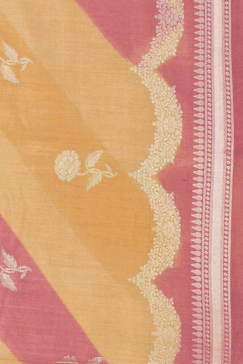 Multi Color Banarasi Raw Silk Saree