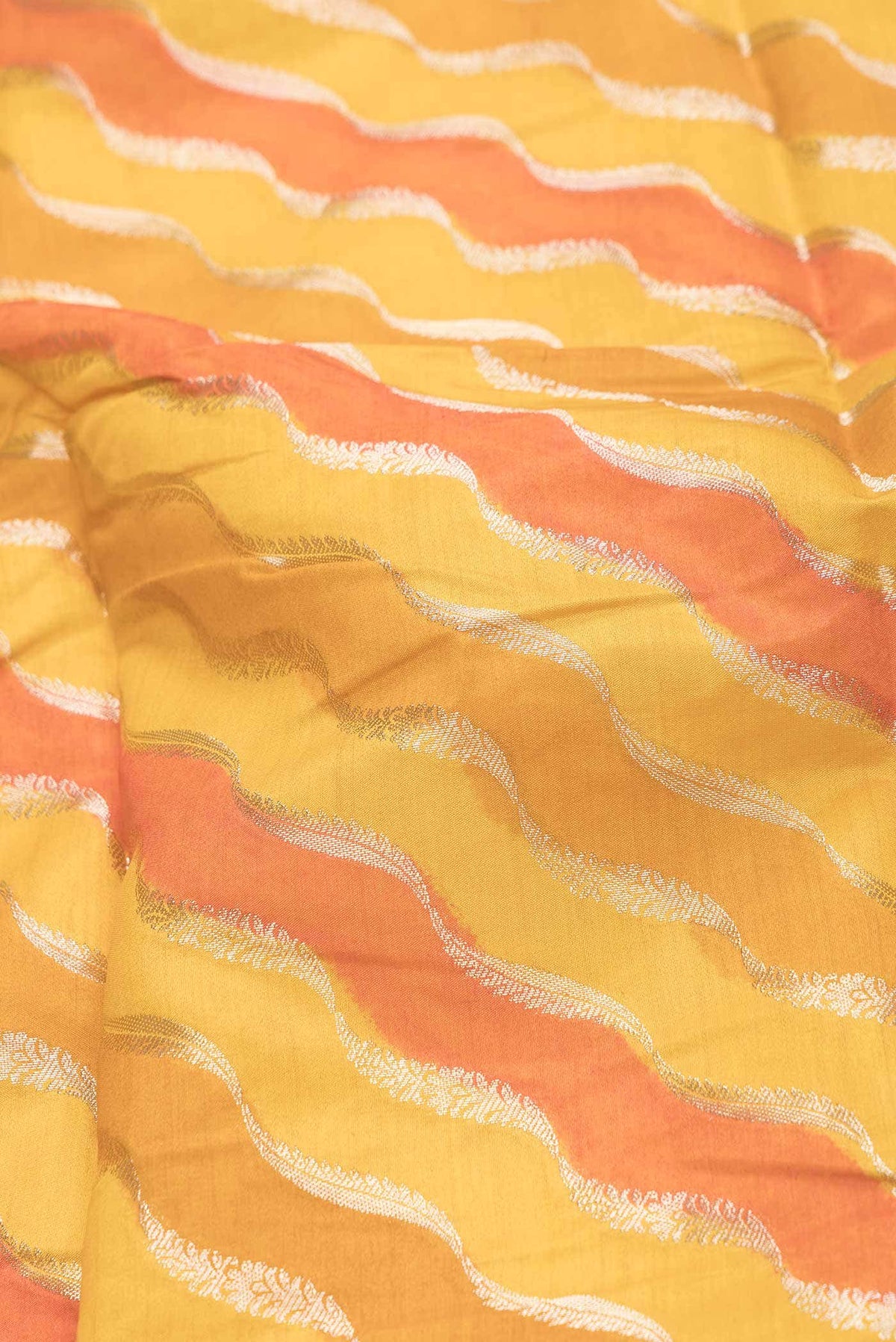 Multi Color Banarasi Raw Silk Saree
