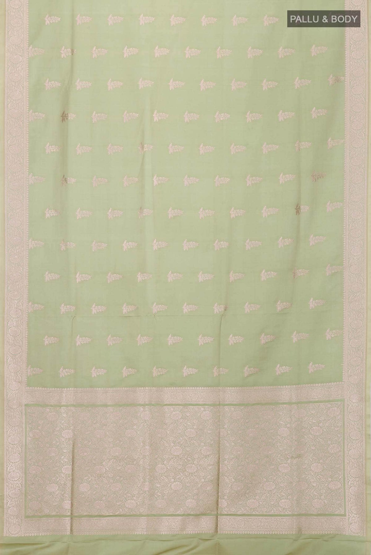 Green Banarasi Silk Saree