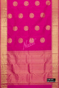 Pink Kanchipuram Silk Saree