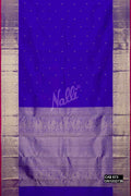 Royal Blue Kanchipuram Silk Saree