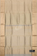 Silver Kanchipuram Tissue Silk Saree