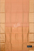Rose Pink Kanchipuram Tissue Silk Saree