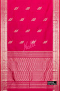 Pink Kanchipuram Silk Saree