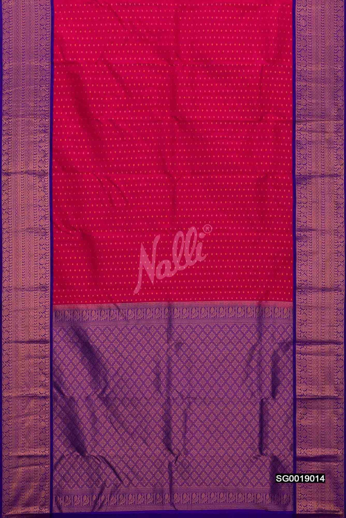 Pink Kanchipuram Silk Saree